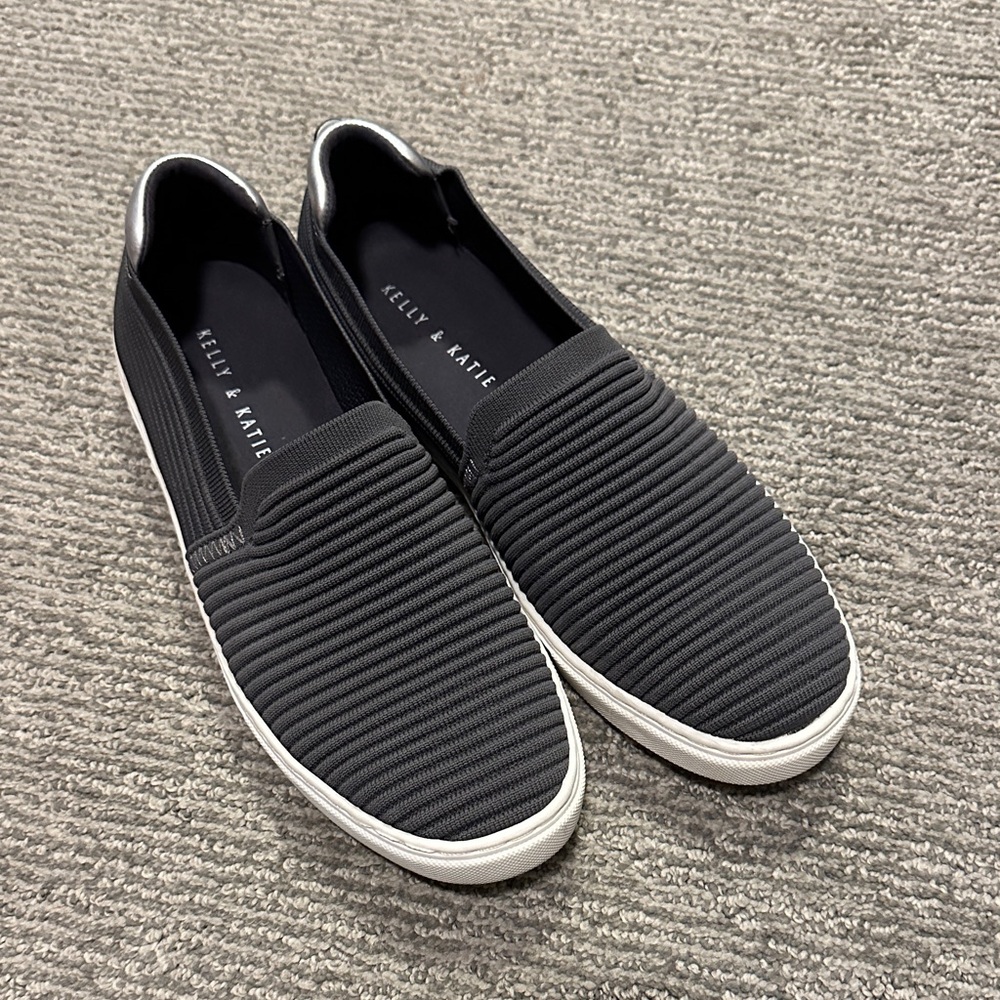 Kelly & Katie Charcoal Slip-On Men's Loafers